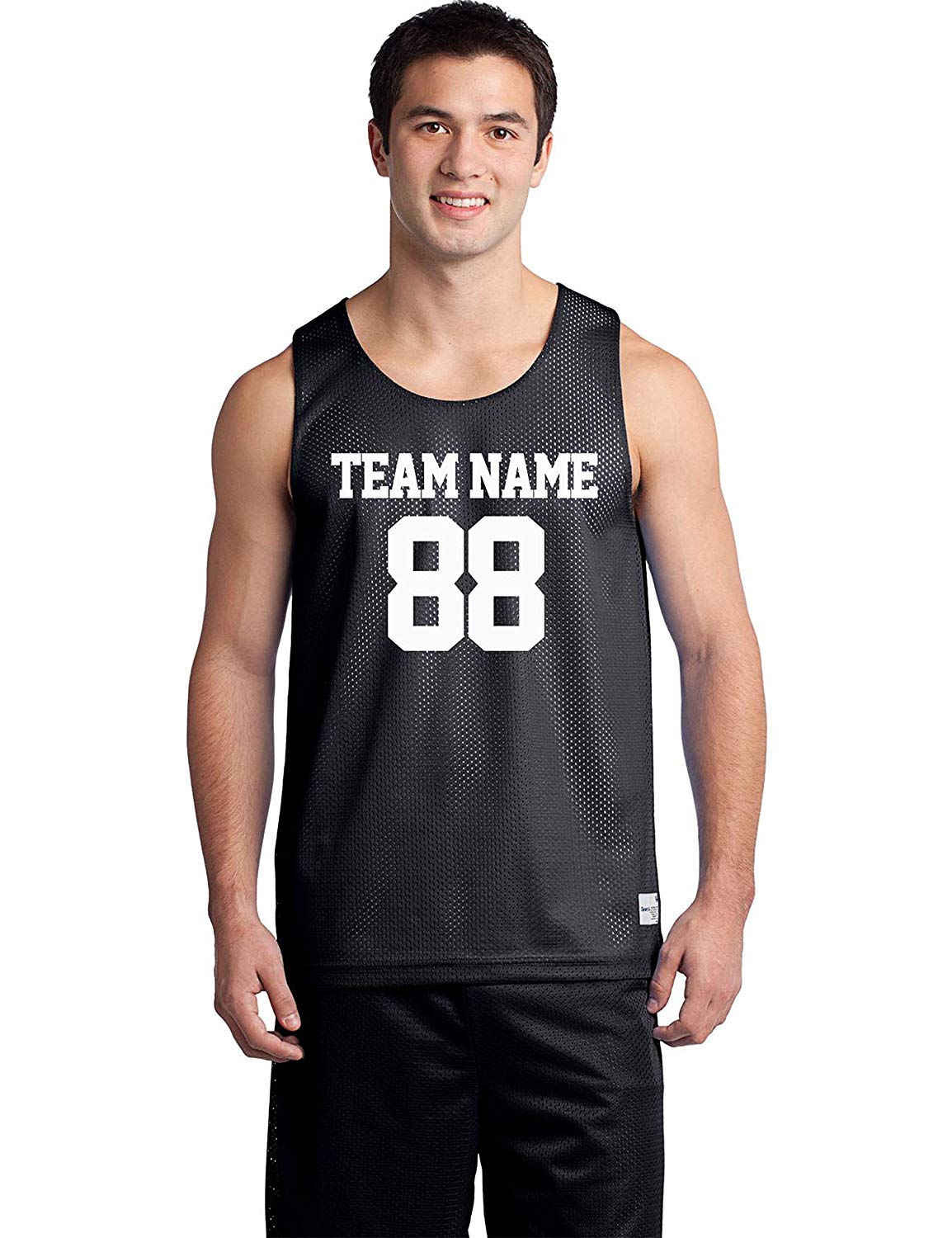 Make Your OWN 2 Sided Jersey Personalized Team Uniforms Custom Basketball Tank Tops for Adult