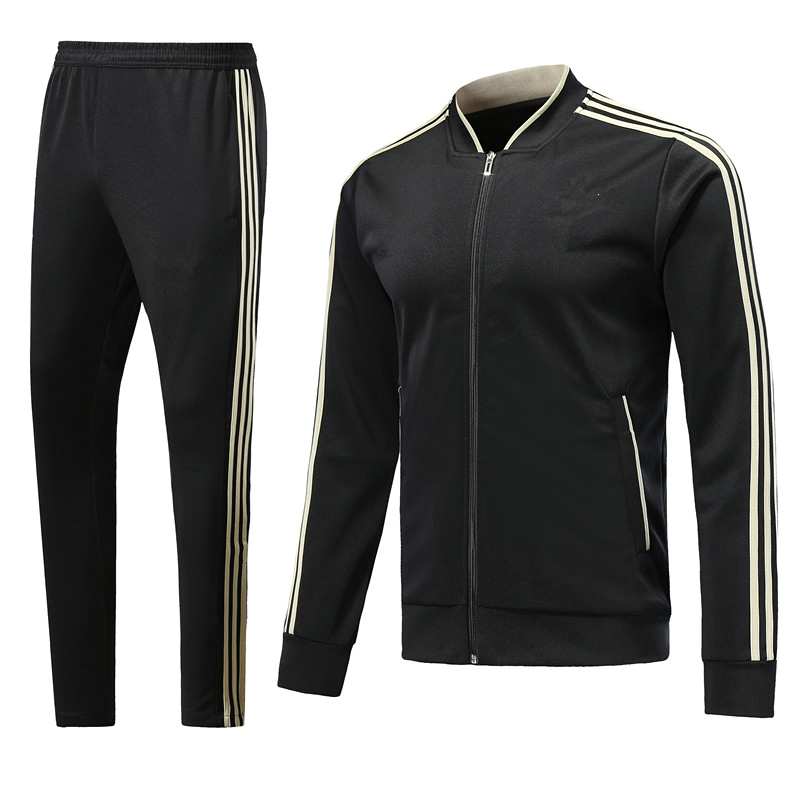 Custom Personalized Soccer Tracksuits ( Jacket+Pants) Printed Sponsor ...